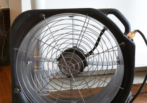 Using Fans to Dry Out a Wet Basement Space